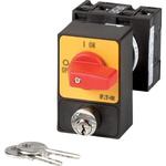 Eaton, 2P 3 Position 45° Changeover Cam Switch, 690V (Volts), 32A, Short Lever Actuator
