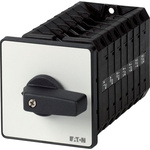 Eaton, 7P 3 Position 60° Changeover Cam Switch, 690V (Volts), 63A, Short Thumb Grip Actuator