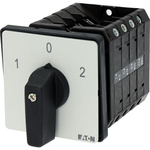 Eaton, 4P 3 Position 60° Changeover Cam Switch, 690V (Volts), 63A, Short Thumb Grip Actuator