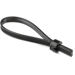 102-66110 | HellermannTyton Black Nylon Cable Ties, 500m x 4.5 mm