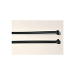 108-00040 | HellermannTyton Black Nylon Cable Ties, 369mm x 7.7 mm
