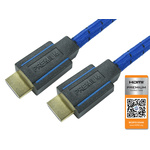 CDLPREM-05B | NewLink 4K @ 60Hz Male HDMI A to Male HDMI A Cable, 5m
