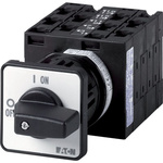 Eaton, 3P 5 Position 60° Star Delta Cam Switch, 690V (Volts), 32A, Short Thumb Grip Actuator