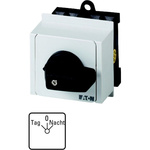 Eaton, 3P 2 Position 90° On-Off Cam Switch, 690V (Volts), 20A, Short Thumb Grip Actuator