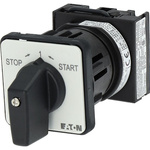 Eaton, 1P 3 Position 45° On-Off Cam Switch, 690V (Volts), 20A, Toggle Actuator