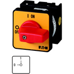 Eaton, 1P 2 Position 90° On-Off Cam Switch, 690V (Volts), 20A, Short Thumb Grip Actuator