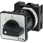 Eaton, 1P 3 Position 45° Multi Step Cam Switch, 690V (Volts), 20A, Short Thumb Grip Actuator