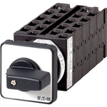 Eaton, 2P 11 Position 30° Multi Step Cam Switch, 690V (Volts), 20A, Short Thumb Grip Actuator
