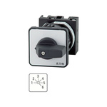 Eaton, 1P 6 Position 45° On-Off Cam Switch, 690V (Volts), 20A, Toggle Actuator