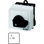 Eaton, 3P 6 Position 45° On-Off Cam Switch, 690V (Volts), 20A, Toggle Actuator