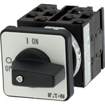 Eaton, 8P 2 Position 90° On-Off Cam Switch, 690V (Volts), 20A, Short Thumb Grip Actuator