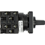 Eaton, 3P 3 Position 45° Changeover Cam Switch, 690V (Volts), 20A, Short Thumb Grip Actuator
