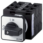 Eaton, 5P 4 Position 90° Ammeter Cam Switch, 690V (Volts), 32A, Short Thumb Grip Actuator