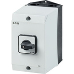 Eaton, 3P 5 Position 60° Star Delta Cam Switch, 690V (Volts), 32A, Short Thumb Grip Actuator