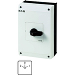 Eaton, 3P 3 Position 45° Motor Reversing Cam Switch, 690V (Volts), 63A, Short Thumb Grip Actuator