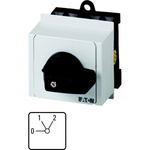 Eaton, 1P 3 Position 60° Multi Step Cam Switch, 690V (Volts), 20A, Short Thumb Grip Actuator