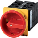 Eaton, 10P 90° On-Off Cam Switch, 690V (Volts), 32A, Door Coupling Rotary Drive Actuator