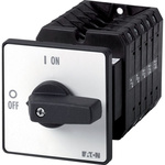 Eaton, 5P 3 Position 60° Changeover Cam Switch, 690V (Volts), 63A, Short Thumb Grip Actuator