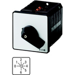 Eaton, 1P 7 Position 45° Multi Step Cam Switch, 690V (Volts), 63A, Toggle Actuator