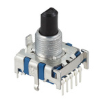Alps Alpine, 4 Position SP4T Rotary Switch, 300 mA, PC Pin
