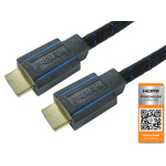 CDLPREM-02K | NewLink 4K @ 60Hz Male HDMI A to Male HDMI A Cable, 1.8m