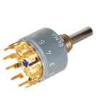Elma TYPE 01, 3 Position Rotary Switch, 2 A, Solder