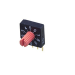 NIDEC COPAL ELECTRONICS GMBH SC-1000, 16 Position, BCH Rotary Switch, 100 mA, Pin