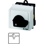 Eaton, 2P 3 Position 45° Changeover Cam Switch, 690V (Volts), 20A, Toggle Actuator