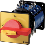 Eaton, 6P 90° On-Off Cam Switch, 690V (Volts), 315A, Door Coupling Rotary Drive Actuator