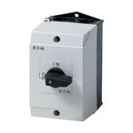 Eaton, 8P 2 Position 90° On-Off Cam Switch, 690V (Volts), 20A, Short Thumb Grip Actuator