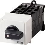Eaton, 8P 2 Position 90° Changeover Cam Switch, 690V (Volts), 20A, Short Thumb Grip Actuator