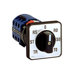 Schneider Electric 7 Position 45° Voltmeter Cam Switch, 500V ac, Knob Actuator