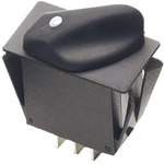 Otto, 2 Position DPST Rotary Switch, 20 A @ 28 V dc, Tab