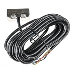 Omron F3S-TGR-N_R Series Magnetic Non-Contact Safety Switch, 24V dc, Stainless Steel Housing, NO/2NC, 5m Cable