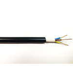 RS PRO 3 Core Power Cable, 1.5 mm², 24 A, 100m, Black PVC Sheath, 1 kV, 600 V