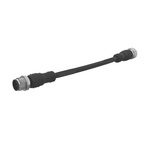 M12-C00634 60MM CABLE 8X0,34 FEMELLE+MAL
