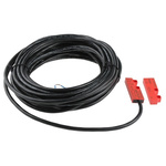 Telemecanique Sensors XCS-DMC Series Magnetic Non-Contact Safety Switch, 24V dc, Plastic Housing, 2NC, 10m Cable