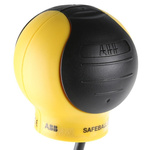 ABB 2 Button Safety Two Hand Control Switch, Black, Yellow, JSTD1 Series