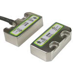 IDEM SMR Series Magnetic Non-Contact Safety Switch, 250V ac, 316 Stainless Steel Housing, 2NC, 5m Cable