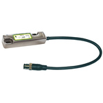 IDEM CMR Series Magnetic Non-Contact Safety Switch, 250V ac, 316 Stainless Steel Housing, 2NC, M12