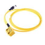 Pilz Transponder Non-Contact Safety Switch, 24V dc, Polybutylene Terephthalate Housing, M12