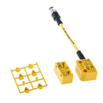 Pilz Transponder Non-Contact Safety Switch, 24V dc, Polybutylene Terephthalate Housing, M12
