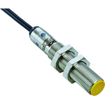 Sick IME2S Series Flush Inductive Non-Contact Safety Switch, 24V dc, Nickel Plated Brass Housing, 2NO, Cable