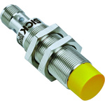 Sick IME2S Series Non-Flush Inductive Non-Contact Safety Switch, 24V dc, Nickel Plated Brass Housing, 2NO, M12