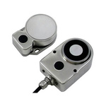 Omron D40ML Series Magnetic, RFID Non-Contact Safety Switch, Stainless Steel Housing, 2NC, M12