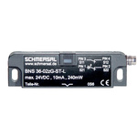 Schmersal BNS 36 Series Flush Magnetic Non-Contact Safety Switch, Reinforced Thermoplastic Housing, 2, M8