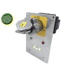 IDEM M-ISP Safety Interlock Switch, 2NC/1NO, Keyed, Stainless Steel