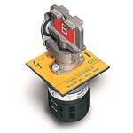 Rockwell Automation 440T Interlock Switch, 2NC, 2NO, Trapped Key, Stainless Steel