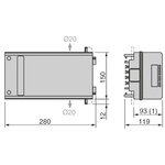 Schneider Electric Fuse Switch Disconnector, 3 + N Pole, 50A Max Current