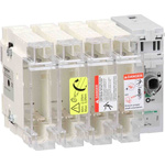 Schneider Electric Fuse Switch Disconnector, 4 Pole, 100A Max Current, 100A Fuse Current